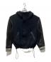 Name.（ネーム）の古着「フーデッドスタジャン」｜ブラック
