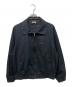 Name.（ネーム）の古着「GIZA COTTON GABARDINE EMBROIDERED ZIP BLOUSON」｜ブラック