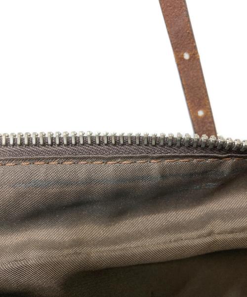 FENDI（フェンディ）FENDI (フェンディ) ズッカ柄ミニボストンバッグ ブラウンの古着・服飾アイテム