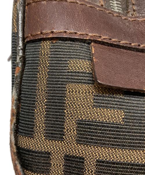 FENDI（フェンディ）FENDI (フェンディ) ズッカ柄ミニボストンバッグ ブラウンの古着・服飾アイテム