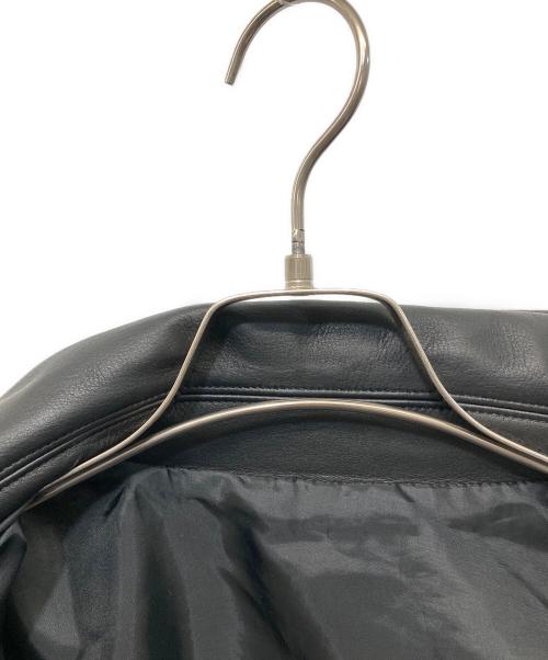 OVY（オヴィー）OVY (オヴィー) Waterproof Calf Leather Car Coat ブラック サイズ:Lの古着・服飾アイテム