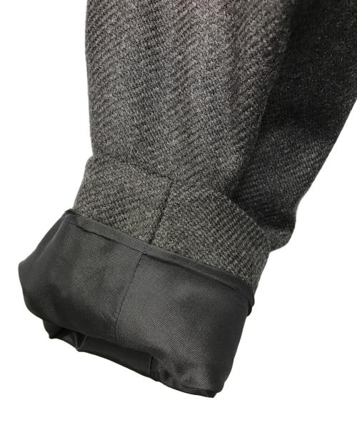JIL SANDER（ジルサンダー）JIL SANDER (ジルサンダー) カシミヤ混フーデッドコート グレー サイズ:SIZE 34の古着・服飾アイテム