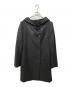 JIL SANDER（ジルサンダー）の古着「カシミヤ混フーデッドコート」｜グレー