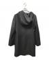 JIL SANDER (ジルサンダー) カシミヤ混フーデッドコート グレー サイズ:SIZE 34：15000円