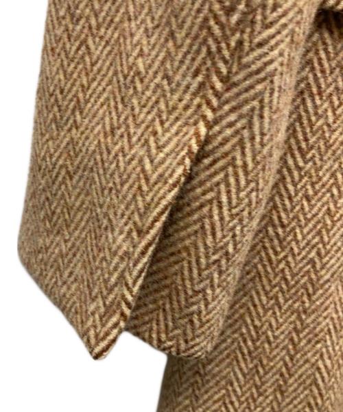 JIL SANDER（ジルサンダー）JIL SANDER (ジルサンダー) ヘリンボーンチェスターコート ベージュ サイズ:34の古着・服飾アイテム