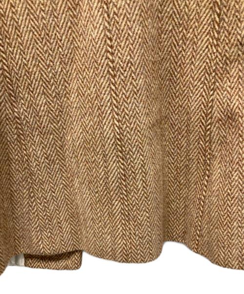 JIL SANDER（ジルサンダー）JIL SANDER (ジルサンダー) ヘリンボーンチェスターコート ベージュ サイズ:34の古着・服飾アイテム