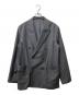 EDIFICE（エディフィス）の古着「ウール リラックスフィット ダブルブレスト ジャケット」｜グレー