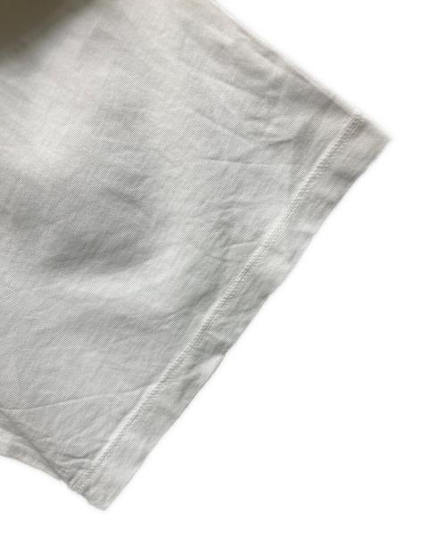 JIL SANDER（ジルサンダー）JIL SANDER (ジルサンダー) モックネックオーバーサイズTシャツ ホワイト サイズ:Sの古着・服飾アイテム