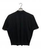 JIL SANDERジルサンダー）の古着「モックネックオーバーサイズTシャツ」｜ブラック