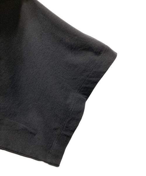 JIL SANDER（ジルサンダー）JIL SANDER (ジルサンダー) モックネックオーバーサイズTシャツ ブラック サイズ:Sの古着・服飾アイテム