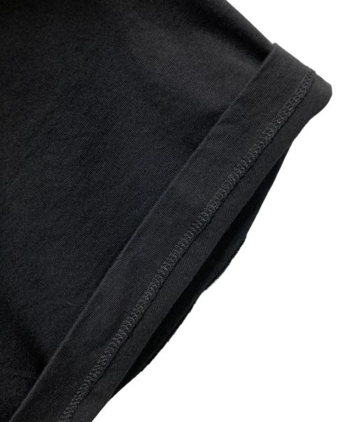 JIL SANDER（ジルサンダー）JIL SANDER (ジルサンダー) モックネックオーバーサイズTシャツ ブラック サイズ:Sの古着・服飾アイテム