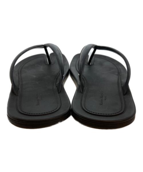 Maison Margiela（メゾンマルジェラ）Maison Margiela (メゾンマルジェラ) Tabi トングサンダル ブラック サイズ:37の古着・服飾アイテム