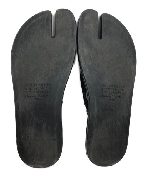 Maison Margiela（メゾンマルジェラ）Maison Margiela (メゾンマルジェラ) Tabi トングサンダル ブラック サイズ:37の古着・服飾アイテム