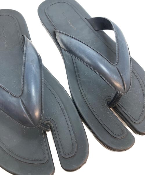 Maison Margiela（メゾンマルジェラ）Maison Margiela (メゾンマルジェラ) Tabi トングサンダル ブラック サイズ:37の古着・服飾アイテム