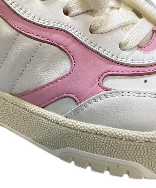 GUCCI（グッチ）GUCCI (グッチ) Re-Web ローカットスニーカー アイボリー サイズ:381/2の古着・服飾アイテム