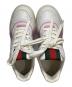 中古・古着 GUCCI (グッチ) Re-Web ローカットスニーカー アイボリー サイズ:381/2：25000円