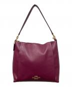 COACHコーチ）の古着「マーロンホーボー 2WAYバッグ」｜パープル