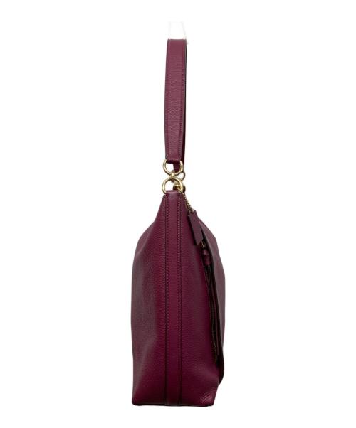 COACH（コーチ）COACH (コーチ) マーロンホーボー 2WAYバッグ パープルの古着・服飾アイテム