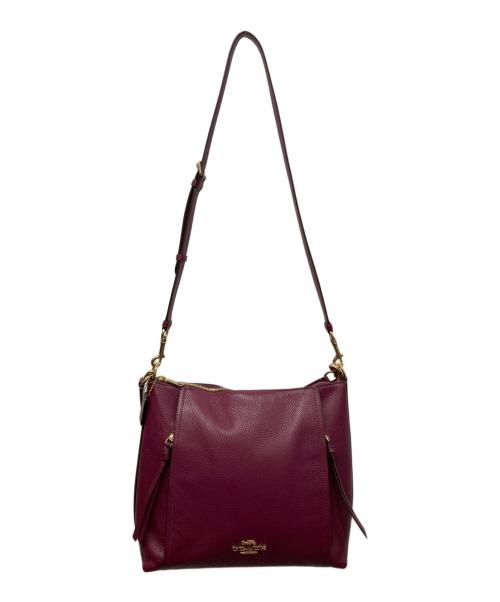 COACH（コーチ）COACH (コーチ) マーロンホーボー 2WAYバッグ パープルの古着・服飾アイテム