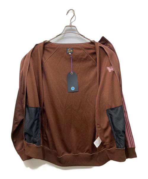 Needles（ニードルズ）Needles (ニードルズ) Track Jacket - Poly Smooth ブラウン×ピンク サイズ:SIZE XLの古着・服飾アイテム