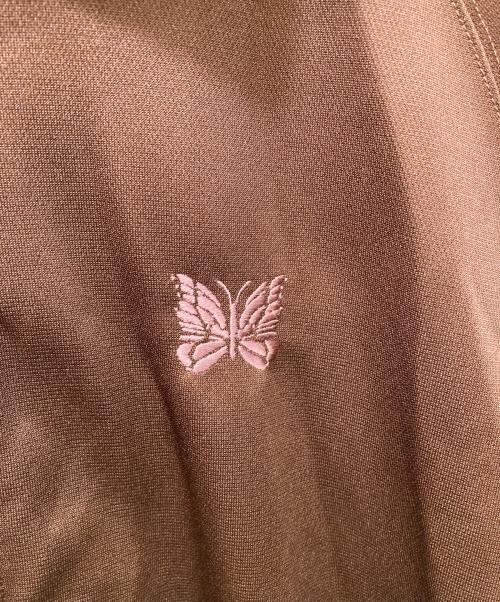 Needles（ニードルズ）Needles (ニードルズ) Track Jacket - Poly Smooth ブラウン×ピンク サイズ:SIZE XLの古着・服飾アイテム