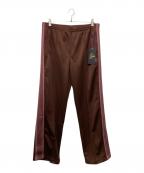 Needlesニードルズ）の古着「Track Pant - Poly Smooth」｜ブラウン×ピンク