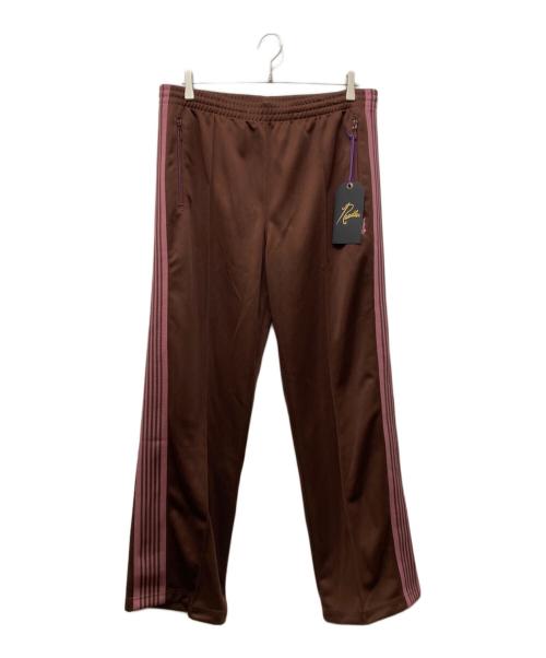 Needles（ニードルズ）Needles (ニードルズ) Track Pant - Poly Smooth ブラウン×ピンク サイズ:SIZE Lの古着・服飾アイテム