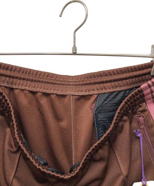 Needles（ニードルズ）Needles (ニードルズ) Track Pant - Poly Smooth ブラウン×ピンク サイズ:SIZE Lの古着・服飾アイテム