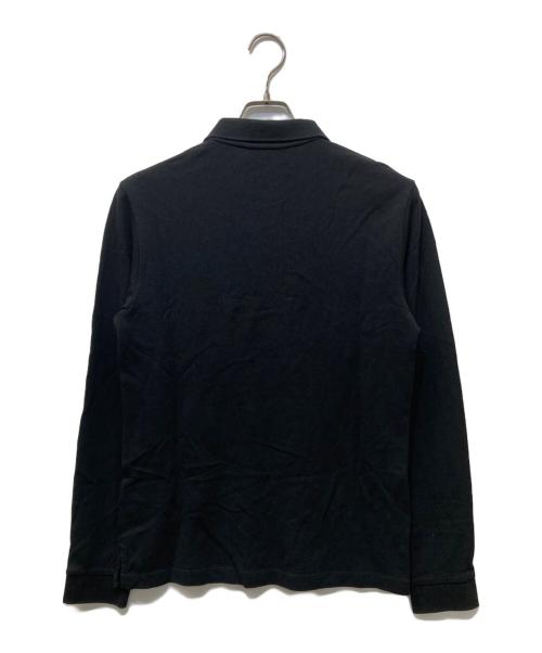BURBERRY（バーバリー）BURBERRY (バーバリー) L/Sポロシャツ ブラック サイズ:SIZE Sの古着・服飾アイテム