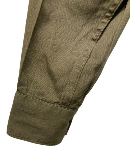 COMOLI（コモリ）COMOLI (コモリ) コットンオープンカラーシャツ オリーブ サイズ:SIZE 1の古着・服飾アイテム