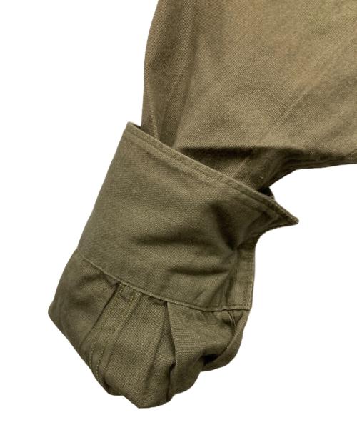 COMOLI（コモリ）COMOLI (コモリ) コットンオープンカラーシャツ オリーブ サイズ:SIZE 1の古着・服飾アイテム