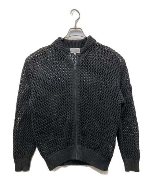 C.E（シーイー）C.E (シーイー) メッシュニットジップカーディガン ブラック サイズ:SIZE Mの古着・服飾アイテム