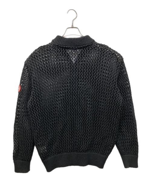 C.E（シーイー）C.E (シーイー) メッシュニットジップカーディガン ブラック サイズ:SIZE Mの古着・服飾アイテム