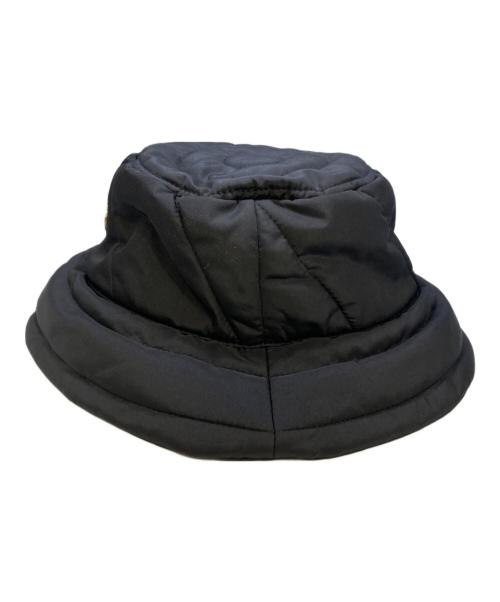 GUCCI（グッチ）GUCCI (グッチ) キルティングバケットハット ブラックの古着・服飾アイテム