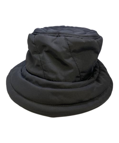 GUCCI（グッチ）GUCCI (グッチ) キルティングバケットハット ブラックの古着・服飾アイテム