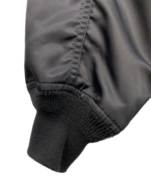 COMME des GARCONS HOMME（コムデギャルソン オム）COMME des GARCONS HOMME (コムデギャルソン オム) エステルウールリップストップ×ナイロンツイルジャケット ブラック サイズ:SIZE Mの古着・服飾アイテム