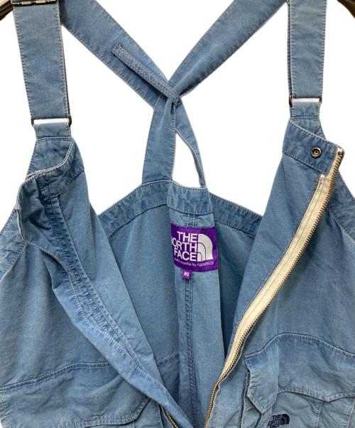 THE NORTHFACE PURPLELABEL（ザ・ノースフェイス パープルレーベル）THE NORTHFACE PURPLELABEL (ザ・ノースフェイス パープルレーベル) Indigo Field Overalls ブルー サイズ:Sの古着・服飾アイテム