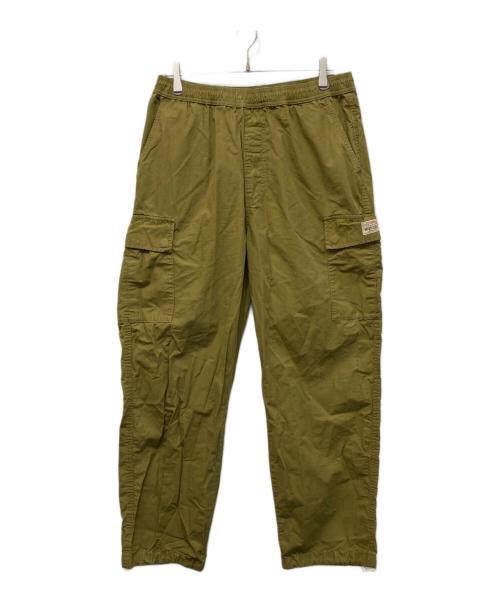 stussy（ステューシー）stussy (ステューシー) Ripstop Cargo Beach Pant オリーブ サイズ:Lの古着・服飾アイテム