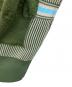 中古・古着 COMME des GARCONS HOMME PLUS (コムデギャルソンオムプリュス) EVERGREEN 切替ニットカーディガン グリーン サイズ:S：13000円