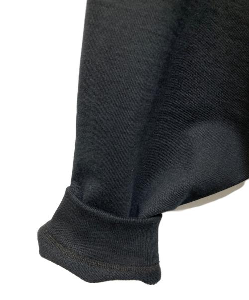MARKAWARE（マーカウェア）MARKAWARE (マーカウェア) オーガニックコットンヘビー吊裏毛 - ヒュージスウェットショート ブラック サイズ:2 未使用品の古着・服飾アイテム