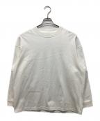 is-nessイズネス）の古着「LAYERED LONG SLEEVE T-SHIRT」｜ホワイト