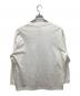 is-ness (イズネス) LAYERED LONG SLEEVE T-SHIRT ホワイト サイズ:M 未使用品：8000円