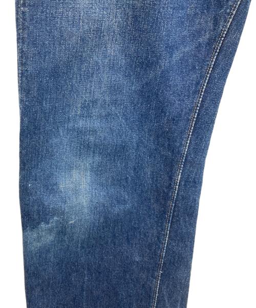 LEVI'S（リーバイス）LEVI'S (リーバイス) 50's 501XX セルビッチデニム　/ 54年 / 革パッチ / Vステッチ / ポケット裏シングルステッチ / オフセット / 通常R / フライボタン裏点々刻印 / 両面均等V インディゴ サイズ:不明の古着・服飾アイテム