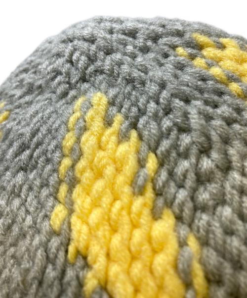 SUPREME（シュプリーム）Supreme (シュプリーム) Diamond Beanie イエローの古着・服飾アイテム