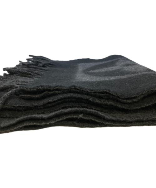 LOUIS VUITTON（ルイ ヴィトン）LOUIS VUITTON (ルイ ヴィトン) エシャルプ・カーディフ ブラック×グレーの古着・服飾アイテム