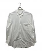 COMOLIコモリ）の古着「コットンジャージ コモリシャツ」｜ホワイト