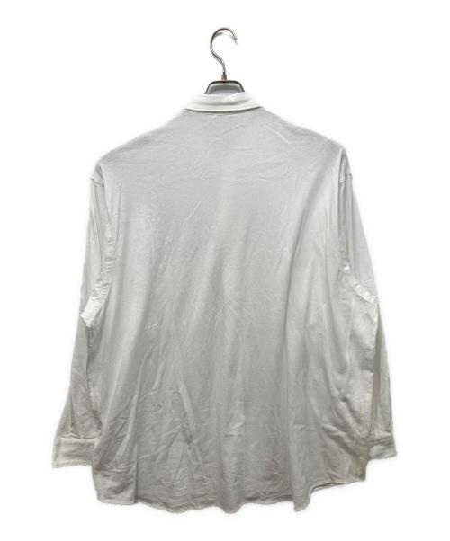 COMOLI（コモリ）COMOLI (コモリ) コットンジャージ コモリシャツ ホワイト サイズ:3の古着・服飾アイテム