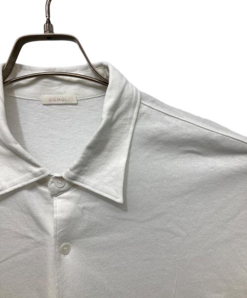 COMOLI（コモリ）COMOLI (コモリ) コットンジャージ コモリシャツ ホワイト サイズ:3の古着・服飾アイテム