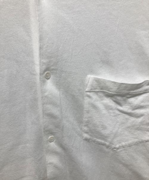 COMOLI（コモリ）COMOLI (コモリ) コットンジャージ コモリシャツ ホワイト サイズ:3の古着・服飾アイテム