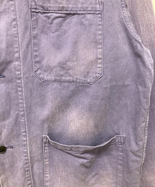 COMOLI（コモリ）COMOLI (コモリ) コットンドリル ワークジャケット フェードブルー サイズ:3の古着・服飾アイテム